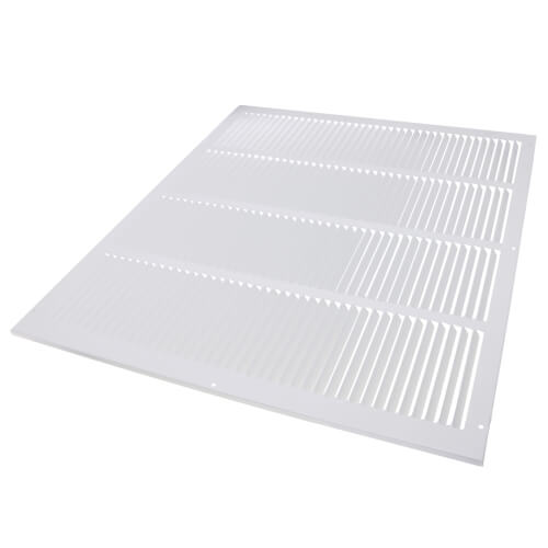 Main product image of 24" x 20" (Wall Opening Size) White Sidewall/Ceiling Return Air Grille (672 Series)