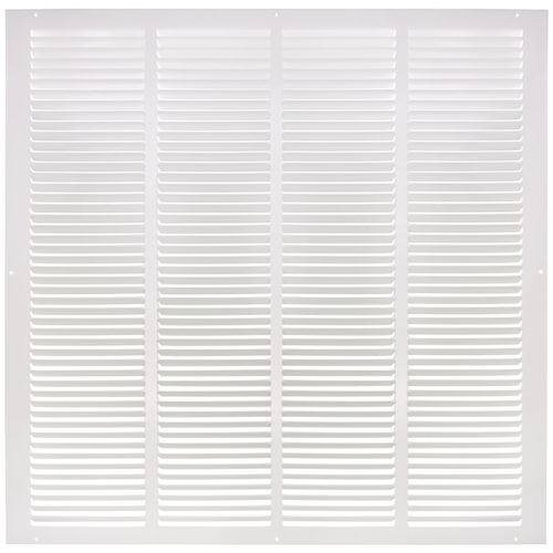 Main product image of 24" x 24" (Wall Opening Size) White Sidewall/Ceiling Return Air Grille (672 Series)
