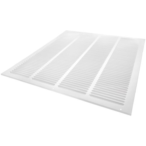 Main product image of 24" x 24" (Wall Opening Size) White Sidewall/Ceiling Return Air Grille (672 Series)