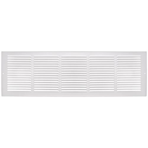 Main product image of 30" x 8" (Wall Opening Size) White Sidewall/Ceiling Return Air Grille (672 Series)