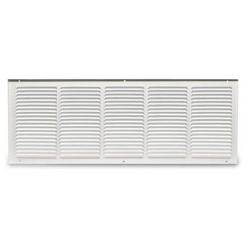 Main product image of 30" x 10" (Wall Opening Size) White Sidewall/Ceiling Return Air Grille (672 Series)