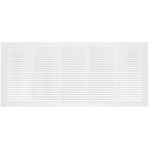 Main product image of 30" x 12" (Wall Opening Size) White Sidewall/Ceiling Return Air Grille (672 Series)