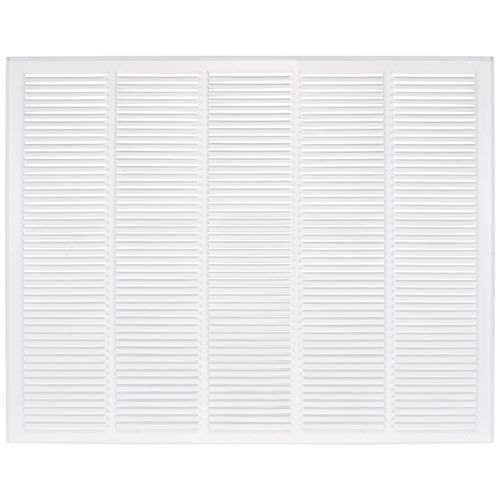 Main product image of 30" x 24" (Wall Opening Size) White Sidewall/Ceiling Return Air Grille (672 Series)