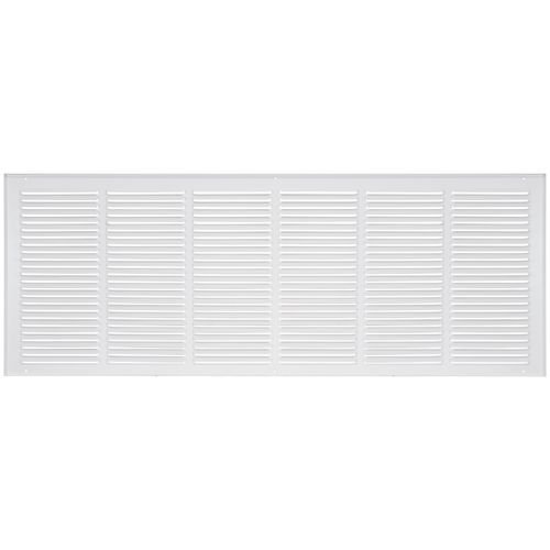 Main product image of 36" x 12" (Wall Opening Size) White Sidewall/Ceiling Return Air Grille (672 Series)