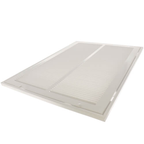 Main product image of 14" x 20" (Wall Opening Size) White Sidewall/Ceiling Return Air Filter Grille (659 Series)