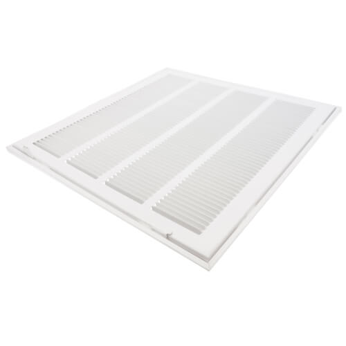 Main product image of 16" x 16" (Wall Opening Size) White Sidewall/Ceiling Return Air Filter Grille (659 Series)