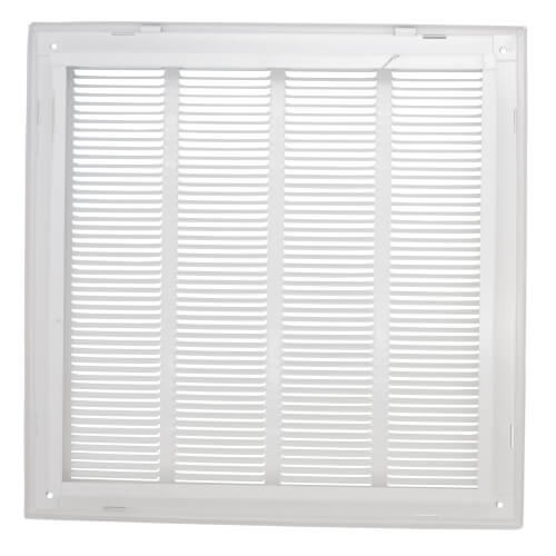 Main product image of 16" x 16" (Wall Opening Size) White Sidewall/Ceiling Return Air Filter Grille (659 Series)