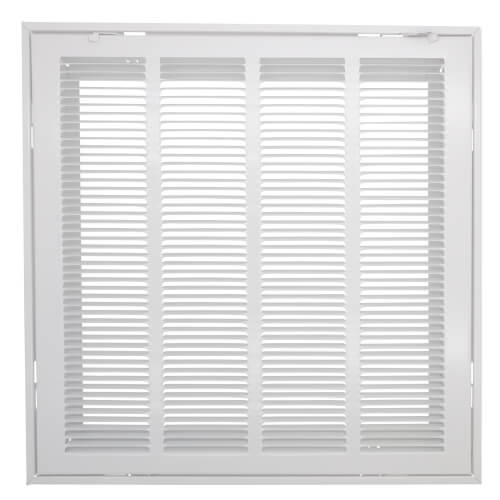 Main product image of 16" x 16" (Wall Opening Size) White Sidewall/Ceiling Return Air Filter Grille (659 Series)