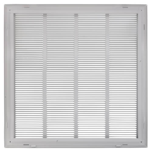 Main product image of 20" x 20" (Wall Opening Size) White Sidewall/Ceiling Return Air Filter Grille (659 Series)