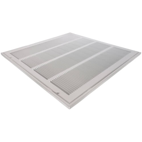 Main product image of 20" x 20" (Wall Opening Size) White Sidewall/Ceiling Return Air Filter Grille (659 Series)