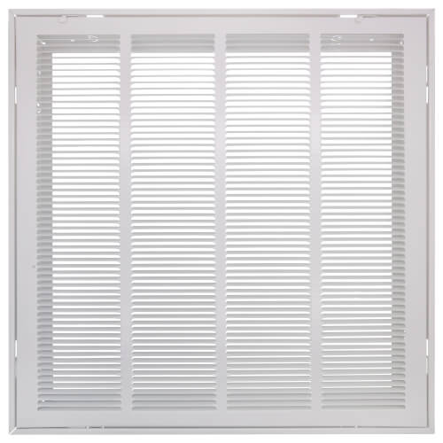 Main product image of 20" x 20" (Wall Opening Size) White Sidewall/Ceiling Return Air Filter Grille (659 Series)