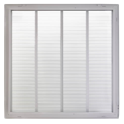 Main product image of 24" x 24" (Wall Opening Size) White Sidewall/Ceiling Return Air Filter Grille (659 Series)