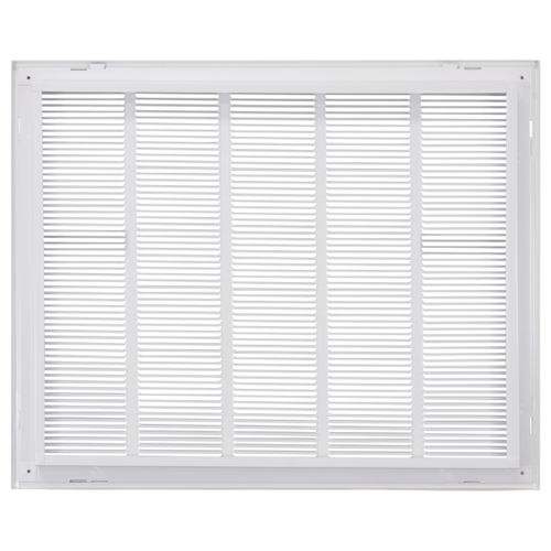 Main product image of 25" x 20" (Wall Opening Size) White Sidewall/Ceiling Return Air Filter Grille (659 Series)