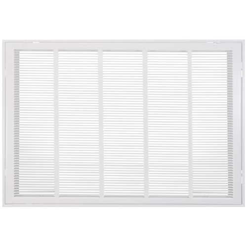 Main product image of 30" x 20" (Wall Opening Size) White Sidewall/Ceiling Return Air Filter Grille (659 Series)