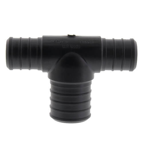 Main product image of 3/4" x 3/4" x 1" PureFlow PolyAlloy PEX Crimp Reducing Tee