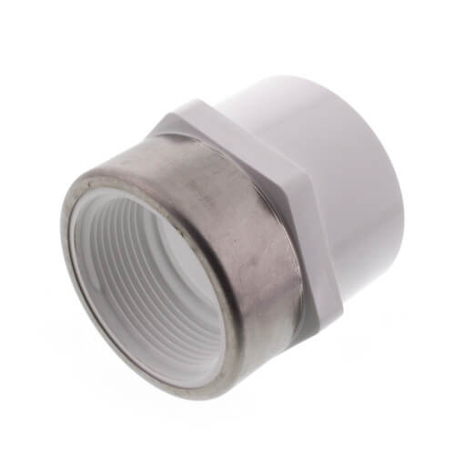 Main product image of 1-1/2" PVC Schedule 40 Spec. Reinforced Female Adapter