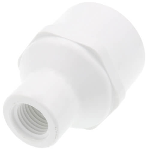 Main product image of 3/4" x 1/4" PVC Schedule 40 Socket x Female Adapter