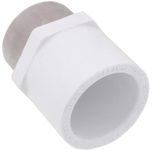 Main product image of 3/4" x 1/2" PVC Schedule 40 Socket x SR Female Adapter