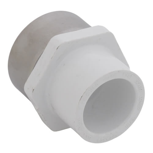 Main product image of 3/4" x 1" PVC Schedule 40 Socket x SR Female Adapter