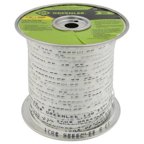 Main product image of 3/16" x 3000 ft. Waterproof Polyester Measuring Tape