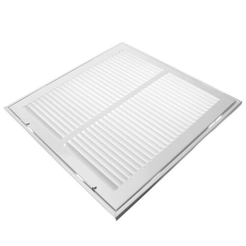Main product image of 14" x 14" (Wall Opening Size) White Sidewall/Ceiling Return Air Filter Grille (673 Series)