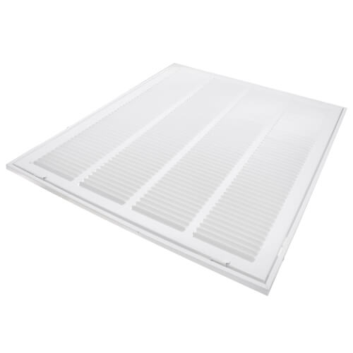 Main product image of 16" x 16" (Wall Opening Size) White Sidewall/Ceiling Return Air Filter Grille (673 Series)