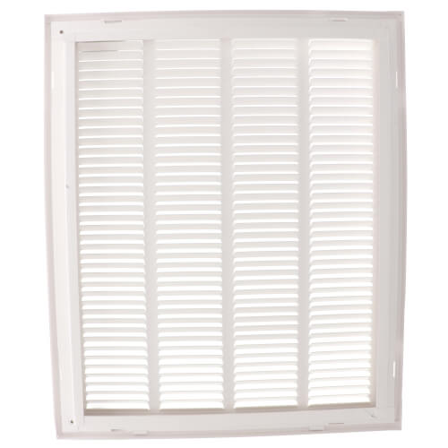 Main product image of 16" x 20" (Wall Opening Size) White Sidewall/Ceiling Return Air Filter Grille (673 Series)