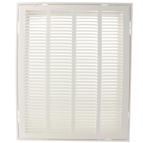 Main product image of 16" x 20" (Wall Opening Size) White Sidewall/Ceiling Return Air Filter Grille (673 Series)