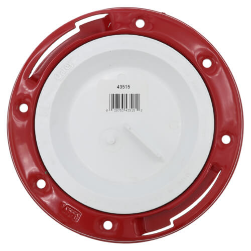 Main product image of 3" or 4" Closet Flange w/ Metal Ring and Test Cap (PVC)