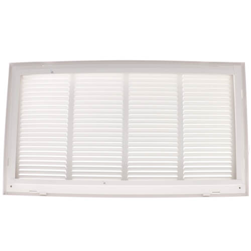 Main product image of 24" x 12" (Wall Opening Size) White Sidewall/Ceiling Return Air Filter Grille (673 Series)