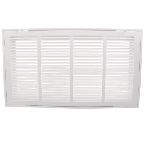 Main product image of 24" x 12" (Wall Opening Size) White Sidewall/Ceiling Return Air Filter Grille (673 Series)