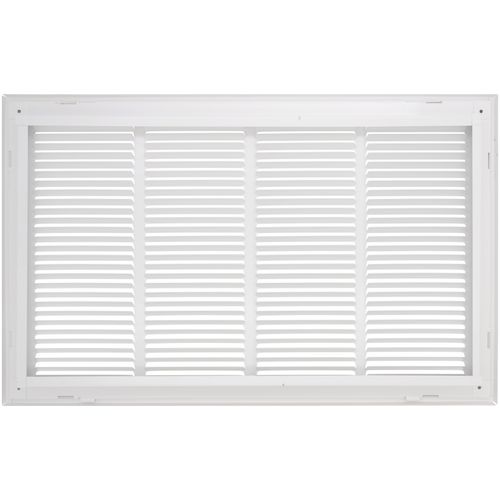 Main product image of 24" x 14" (Wall Opening Size) White Sidewall/Ceiling Return Air Filter Grille (673 Series)
