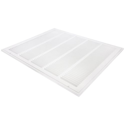 Main product image of 25" x 20" (Wall Opening Size) White Sidewall/Ceiling Return Air Filter Grille (673 Series)