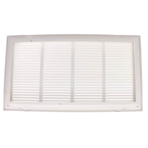 Main product image of 30" x 14" (Wall Opening Size) White Sidewall/Ceiling Return Air Filter Grille (673 Series)