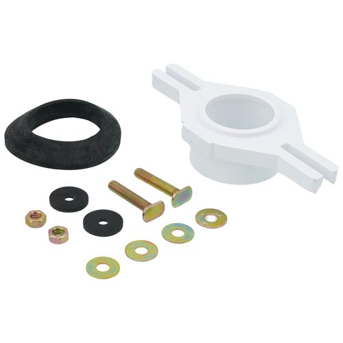 43541 Oatey 43541 2" PVC Horizontal Adjustable Urinal Flange Kit