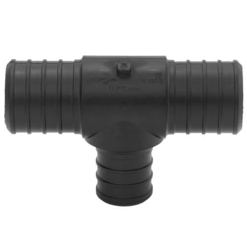 Main product image of 1" x 1" x 3/4" PureFlow PolyAlloy PEX Crimp Reducing Tee