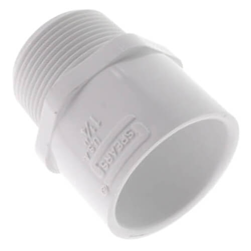 1-1/4" PVC SCH 40 Male Adapter