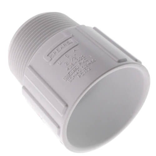 2-1/2" PVC SCH 40 Male Adapter