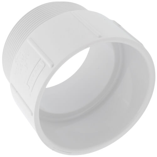 4" PVC SCH 40 Male Adapter