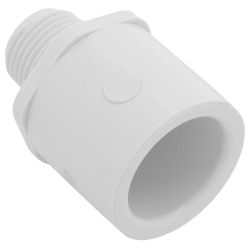 3/8" x 1/2" PVC SCH 40 Male x Socket Adapter
