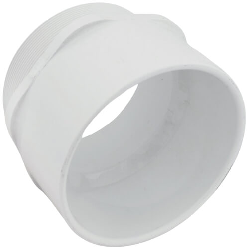 6" PVC SCH 40 Male Adapter