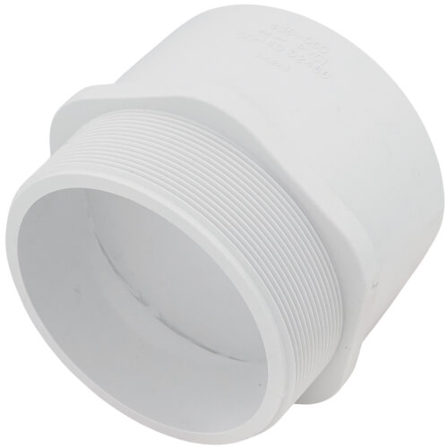 6" PVC SCH 40 Male Adapter