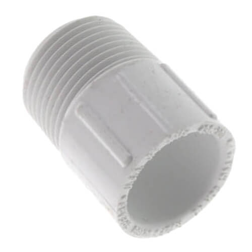 3/4" x 1/2" PVC SCH 40 Male x Socket Adapter