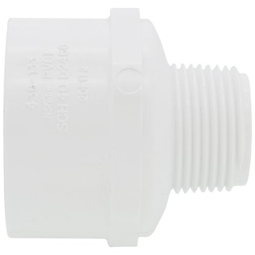 Main product image of 1" x 1-1/2" PVC SCH 40 Male x Socket Adapter