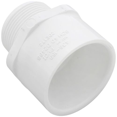 Main product image of 1-1/4" x 1-1/2" PVC SCH 40 Male x Socket Adapter