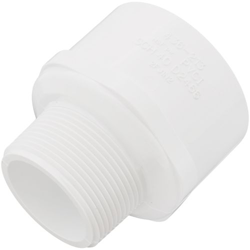 Main product image of 1-1/2" x 2" PVC SCH 40 Male x Socket Adapter