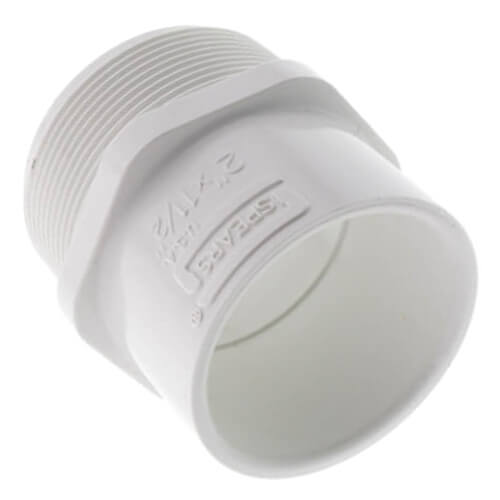 2" x 1-1/2" PVC SCH 40 Male x Socket Adapter