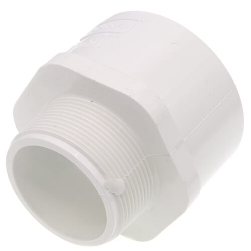 2" x 2-1/2" PVC SCH 40 Male x Socket Adapter