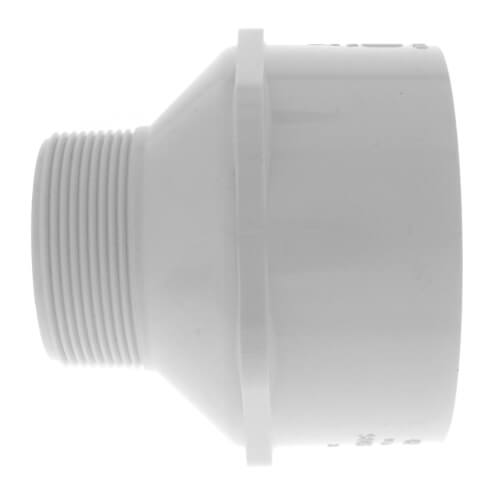 2" x 3" PVC SCH 40 Male x Socket Adapter