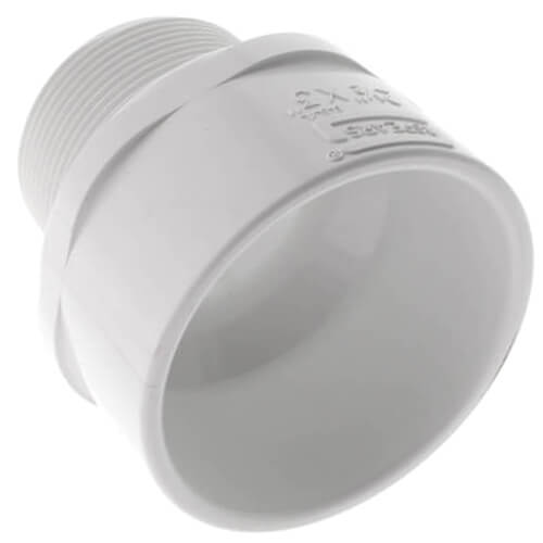 2-1/2" x 3" PVC SCH 40 Male x Socket Adapter